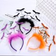 thumbnail image 2 of Banda para el pelo de murciélago de cinco cabezas para Halloween, accesorios divertidos para el cabello, decoración de ambiente para fiesta de carnaval, Festival de fantasmas, 2023, 2 of 4