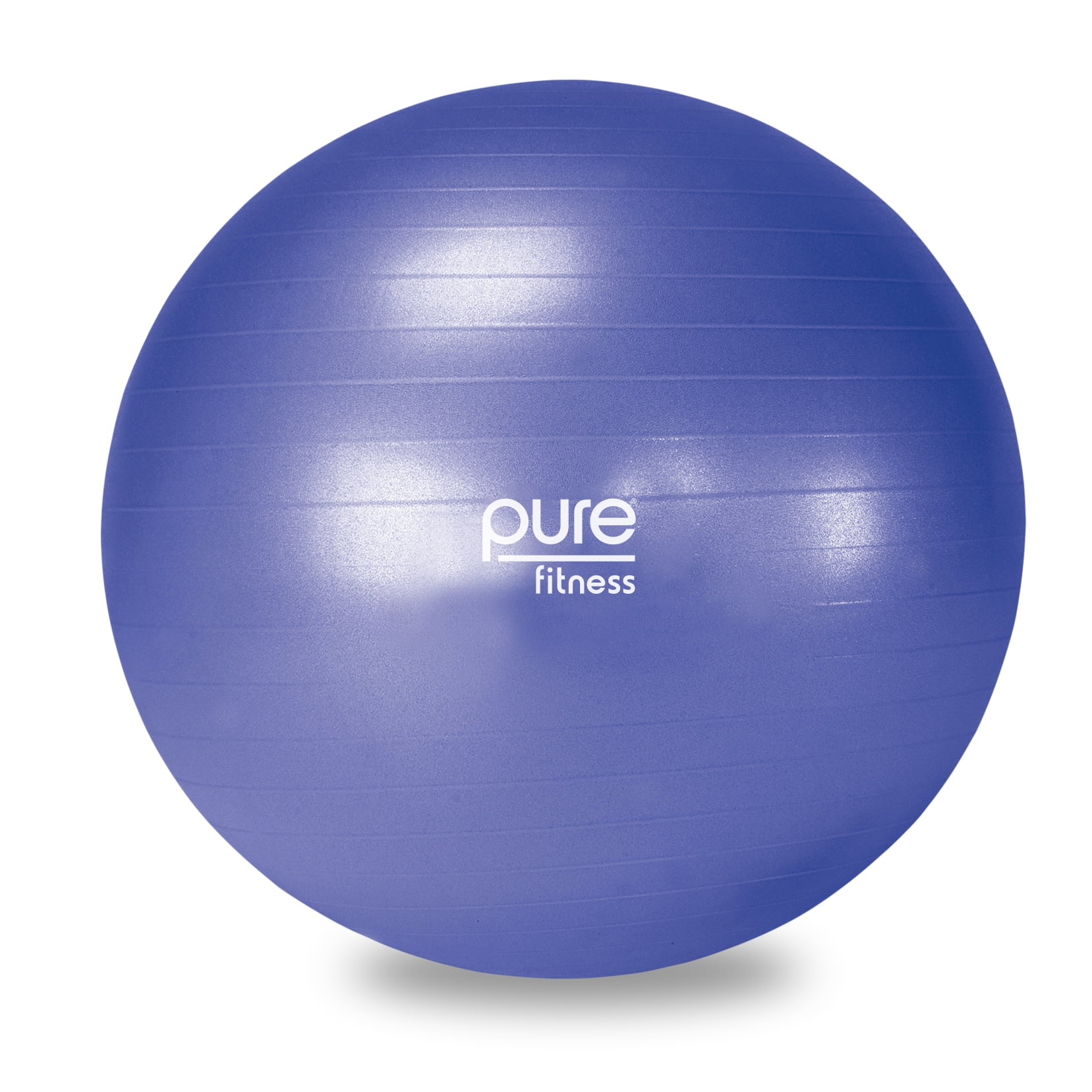 Yoga Pilates Ball with Pump Sports Exercise Fitness Gear Portable Blue Pink 