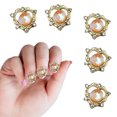 thumbnail image 1 of 15 taladros de manicura de circonio, aleación de corazón de amor, adornos de uñas de diamante blanco, rojo rosa, naranja, lago azul, 1 of 6