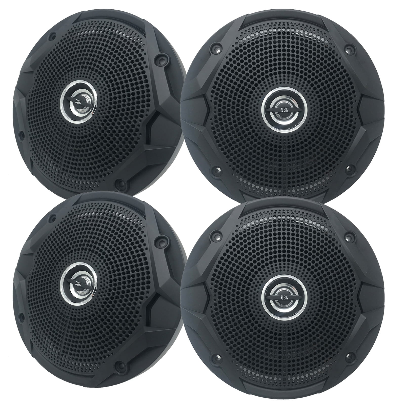 black marine speakers