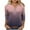 Pink, variant on Women's V Neck Ombre Color 3/4 Sleeve Tops Tees Tshirts Shirts Blouse with Gradient Effect for Fashionable Everyday Wear My Items