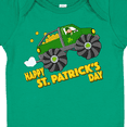 thumbnail image 4 of Inktastic Happy St. Patrick's Day monster truck with leprechaun Boys or Girls Baby Bodysuit, 4 of 5