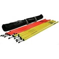 thumbnail image 3 of Professional Quality Speed and Agility Training Poles - Set of 12 Poles with Carrying Bag, 3 of 3