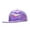 Purple, variant on Unisex Adjustable Shiny Holographic Leather Baseball Cap Rainbow Reflective Hip Hop Rave Hat Metallic Casual Cap Bone Casquette ,Fashion Design
