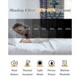 thumbnail image 5 of Nautical Archor Blackout Curtains for Bedroom/Living Room, Thermal Insulated Kitchen Curtains, Vintage Country Ocean Archor Blue Stripes Grommet Darkening Window Treatment Drapes 52"x72"x2, 5 of 8