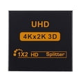 thumbnail image 3 of Distribuidor Hdmi Una Entrada Dos Salidas Divisor De Frecuencia De Video De Alta Definición Kearding EL009411-00, 3 of 6