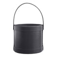 thumbnail image 2 of Dvkptbk Universal Storage Handheld Leather Bucket Flower Box Round Handheld Gift Box Korean Style Flower Arrangement Bucket Storage & Organization, 2 of 6