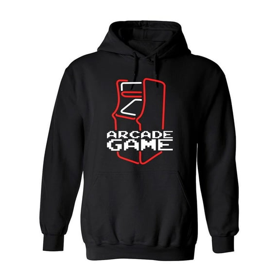 Arcade Game Hoodie Men -Image by Shutterstock, Male Large
