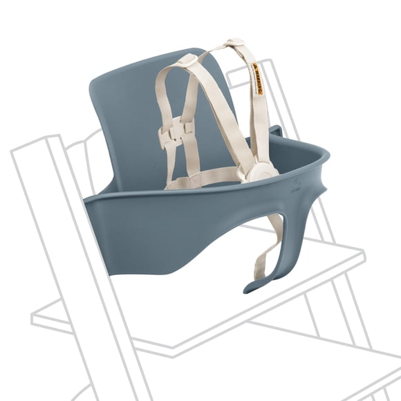 Trona Stokke Tripp Trapp Baby Set 2 Fjord Blue 6-36 M