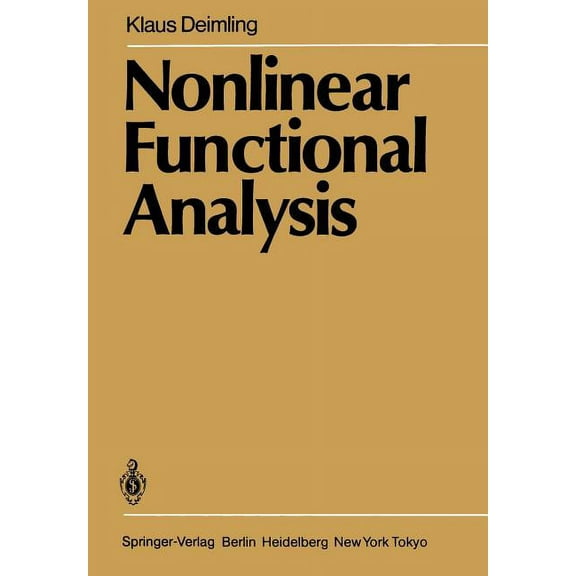 Nonlinear Functional Analysis, (Paperback)