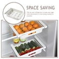 thumbnail image 5 of 3 Pcs Refrigerator Egg Organizer Storage Pull Out Drawers Plastic Cutlery Small Space Organization Multi-grids Holders Carton Pp, 5 of 6