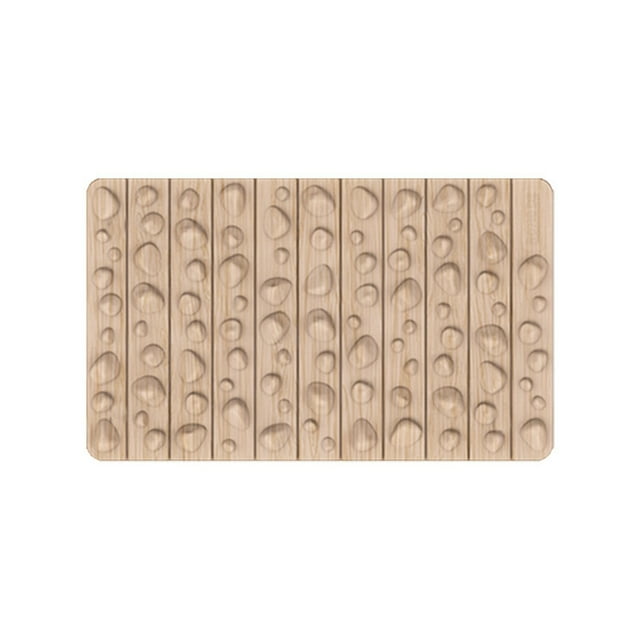 BKRE Acupressure Mat For Deep Tissue Massage And Relaxation With Natural Textured Design