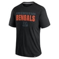 thumbnail image 2 of Men's Fanatics  Black Cincinnati Bengals Defender Blackout T-Shirt, 2 of 3