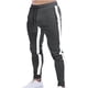 thumbnail image 1 of Pantalones largos para hombre, color a juego, bolsillos, cremallera, cuerda, pantalones casuales, pantalones para hombre, 1 of 5