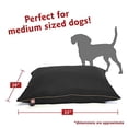 thumbnail image 2 of Majestic Pet Super Value Machine Washable Pet Dog Bed, Medium, Black, 2 of 3