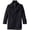 Navy, variant on Boys 3/4 Length Wool Coat, Slim Fit, Insulated Bib