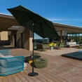 thumbnail image 2 of Davee Furniture 7.5ft Green Tilted Patio Umbrellas with stand, 2 of 4