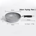 thumbnail image 2 of AMLESO Japanese Nonstick Frying Pan Egg Roll Cookware 24cm Frying 24cm Frying Pan L, 2 of 7