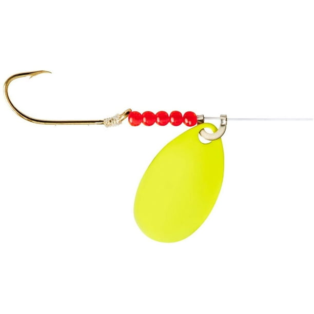 Little Joe Red Devil Single Hook Spinner Rig Fishing Lure - Ideal