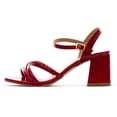 thumbnail image 2 of Zapatillas para Mujer Joza 4271 rojo 22, 2 of 4