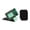 Black Green, variant on Yinanstore Card Deck Box Card Storage Box Premium PU Leather Container Gaming Card Holder for 100+ Sleeved Cards, for Collectible Cards Black Green