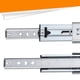 thumbnail image 4 of 2 piezas de deslizamiento de cajón de resistencia 350 mm 14 pulg 53 mm Corredores de carga de 120 kg extendidos se la la adaptaciónción a accesorios Sharpla Diapositivas del cajón, 4 of 8