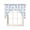 Blue, variant on Purple Blue Bow Ribbon Swag Curtains for Kitchen Vintage Modern Art Bowknot Valances for Windows Rod Pocket Small Window Treatment Short Topper for Cafe Bedroom Bathroom Living Room Decor 56x36 Inch