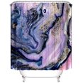 thumbnail image 1 of Luxury Abstract Fabric Marble Texture Shower Curtain For Bathroom, Fabric Bathroom Shower, 1 of 5