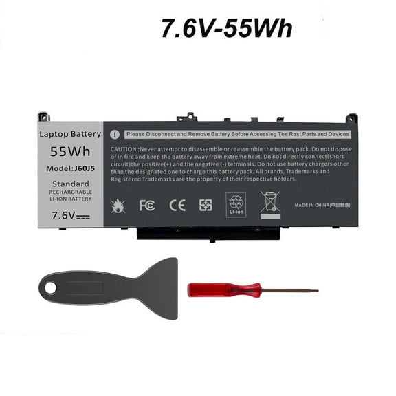 J60J5 Battery for Dell Latitude 7270 7420 Series