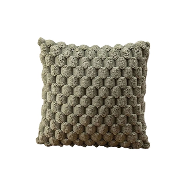 Almohadas de Color Sólido de Terciopelo de Copo de Nieve de Tejido de Almohadas de Apoyo Lumbar, Sofás de Oficina, Almohadas de Apoyo Lumbar, Almohadas de Apoyo Al Lado de la Cama, Cojines