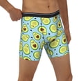 thumbnail image 5 of Sigee Avocado and Hearts for Men's Boxer Briefs,Moisture Wicking and Breathable X-Large, 5 of 9