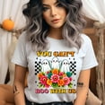 thumbnail image 3 of You Can’t Boo With Us Ghost Floral Retro Halloween Shirt, Black, Size XL, 3 of 6