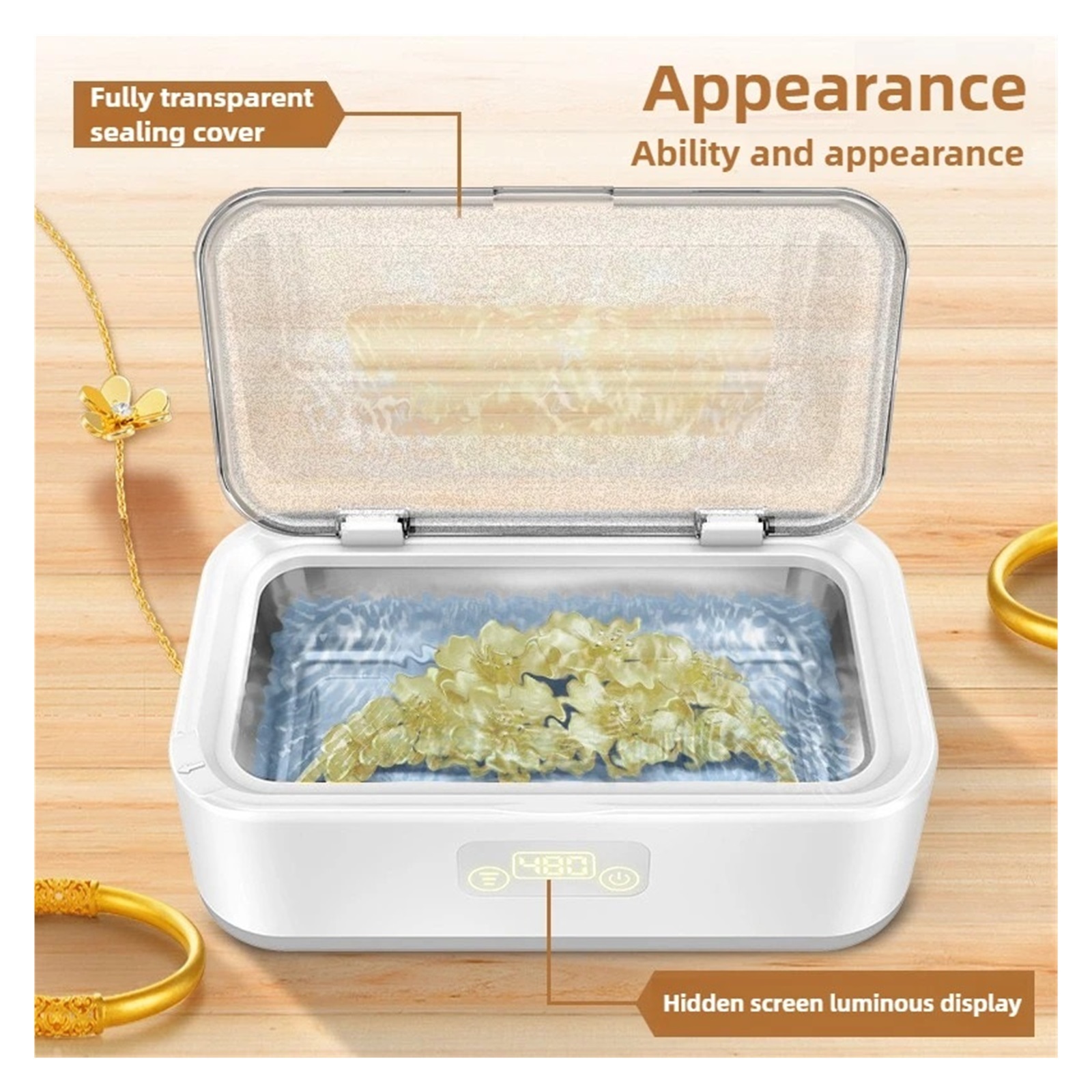 Ultrasonic Cleaning Machine Denture Cleaner Ultrasonic Glasses Cleaning Machine Denture Jewellery