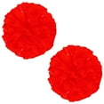 thumbnail image 1 of Lot de 2 Pompons de Cheerleading avec Poignée de Bâton pour Esprit d'Équipe Sports Danse Cheering Enfants Adultes, 1 of 7