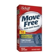 Schiff Move Free Advanced Triple-Strength Plus Msm And Vitamin D3 Tablets - 80 Ea, 3 Pack