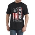 thumbnail image 2 of 250th Anniversary USA Shirts For Men American Flag T-Shirt 4th Of July Shirt 250 Years Birthday Patriotic Tops, 2 of 5