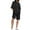 Black, variant on Womens Summer Beach Vacation Outfits 2025 2 Piece Short Set Oversized Tshirt Bermuda Shorts Matching Lounge Sets