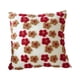 thumbnail image 2 of Flower Pillow Cover Faux Lambswool Cushion Cover Sofa Pillow Cushion, 2 of 6