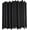 Black, variant on 100Pcs Jumbo Smoothie Straws 11mm Extra Slanted Tip & Fat Individually Wrapped Straws 9.5" Long Flexible Disposable Drinking Straws for Bubble Tea, Popping Pearls(Black)