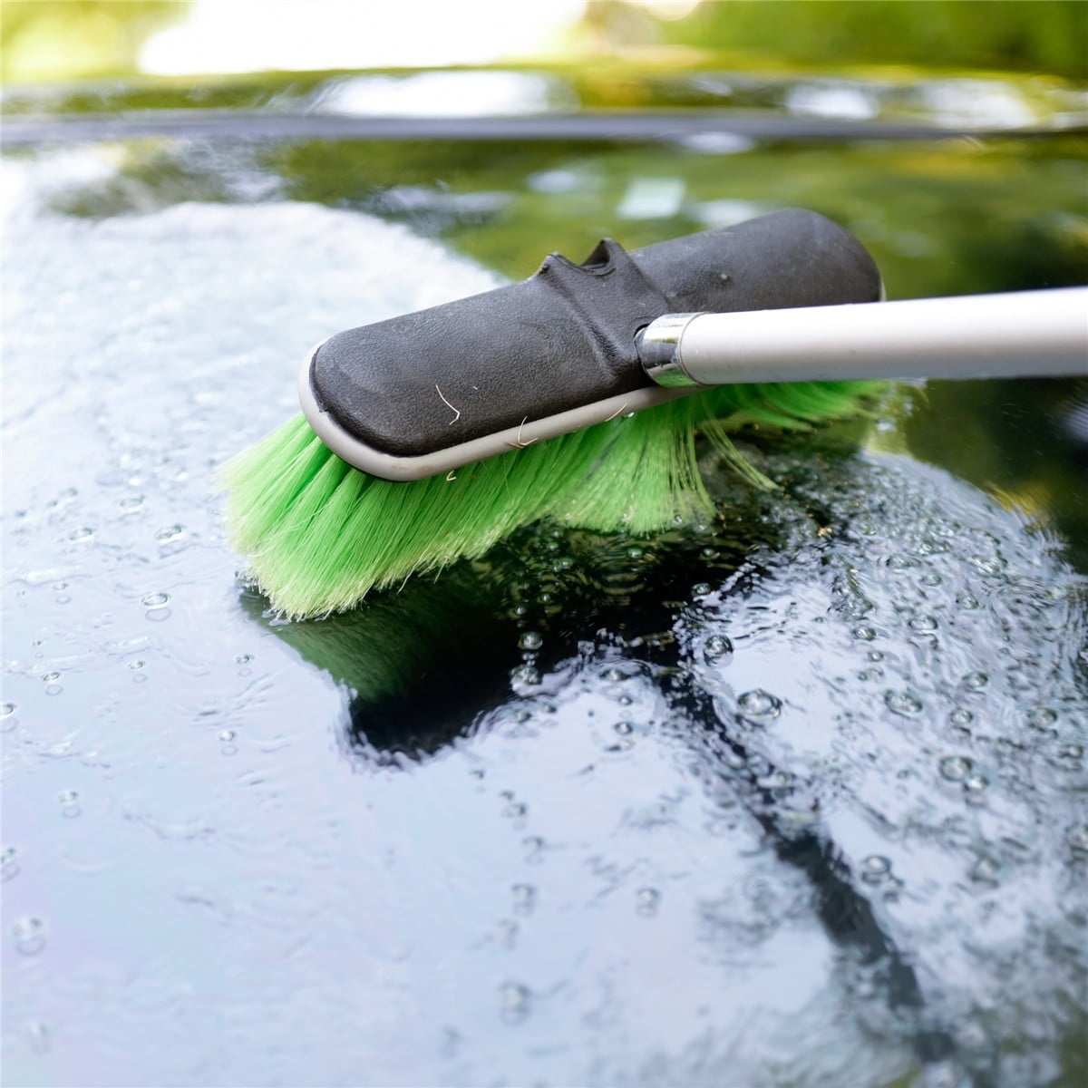 Tough Guy 5A171 Car Wash Brush, 10 L, Green