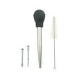 thumbnail image 1 of Mikilon Stainless Steel Silicone Seasoning Barbecue Tool Pump Head With Cleaning Brush, 1 of 9