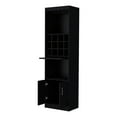thumbnail image 4 of Newboti Furniture Black Bar Cabinet with Wine Storage 22620, 4 of 6