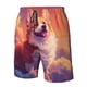thumbnail image 4 of Fotbe Sunset Cloud Corgi Trajes de Baño Estampados para Hombre, Shorts de Verano de Secado Rápido, Ropa de Playa, Bañadores-Medium, 4 of 6