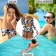 thumbnail image 4 of Juego De Traje De Baño Bikini Para Mujer Con Abrigo 3 Piezas, 4 of 8