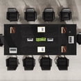thumbnail image 6 of Tribesigns 8ft Conference Table, Large Meeting Table for 8-10 People, Business Seminar Furniture for Office Conference Room, 6 of 7