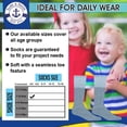 thumbnail image 2 of 6 Pairs of Yacht & Smith Kids & Children's Cotton Tube Socks, Wholesale Bulk Pack Referee Style, Boys Girls, 2 of 7