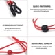 thumbnail image 5 of Paquete de 8 correas para máscara, gafas de sol, correa para gafas, cordón para gafas, gancho para máscara, soporte para máscara, cadena para gafas, soporte para gafas, cadena para protector bucal, 5 of 7