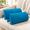 Light Blue-2 Pack, variant on Light Blue 2 Pack Universal Removable Padded Patio Lounge Chair Headrest Cushion