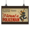 thumbnail image 2 of Print: The Federal Theatre Presents I Want A Policeman By Rufus King, 2 of 4