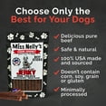 thumbnail image 4 of Miss Nelly's Canine Gourmet - Beef Dog Jerky Treats - USA Made and Sourced - Original Smoke House Recipe - Small Batch - Clean Natural Ingredients - Minimally Processed -  16 ounce Bag, 4 of 11